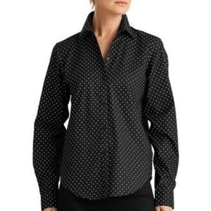 Lauren Ralph Lauren Polka Dot Shirt size S
